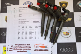Kuro purkštukai Opel-Astra H 1.7d 74 kw. 0445110174