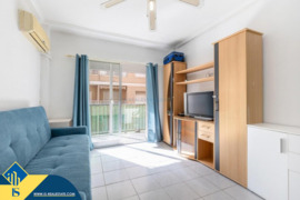 Studija su terasa, Alicante provincijoje, Torrevieja mieste. 1 kambarys | 27 m² | 800 metrų iki jūro