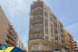 Apartamentas su terasa, Alicante provincijoje, Torrevieja mieste, Playa del Cura rajone. 3 kambariai