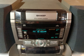 SHARP,MUZIKINIS CENTRAS, FM, 2MC,AUX  Muzikiniai centrai