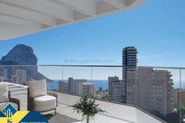 Statomi apartamentai su bendru baseinu, Alicante provincijoje, Calpe mieste. 3 kambariai | 72 m² | 3