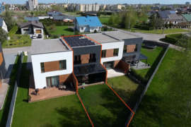PARDUODAMAS IŠSKIRTINIS, MODERNIAI ĮRENGTAS, VIENETINIS KOTEDŽAS PANEVĖŽIO MIESTE