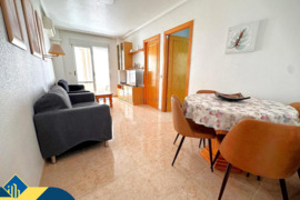 Apartamentas su bendru baseinu, Alicante provincijoje, Torrevieja mieste. 3 kambariai | 57 m² | 800 