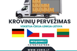 Dalinių ir Pilnų Krovinių pervežimas - VOKIETIJA – ČEKIJA – LENKIJA – LIETUVA  Vežame krovinius iš V