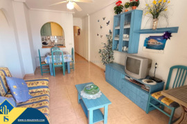 Apartamentas su bendru baseinu, Alicante provincijoje, Torrevieja mieste. 3 kambariai | 65 m² | 1 ki