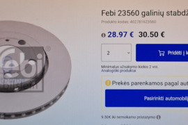 FEBI 23560 STABDŽIŲ DISKAI GALAS