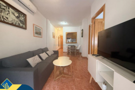 Apartamentas su terasa, Alicante provincijoje, Torrevieja mieste, Playa de los Locos rajone. 3 kamba