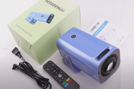 NAUJAS! 4K PROJEKTORIUS+TV-IMTUVAS+VIRŠ 2000 GOOGLE TV KANALŲ NEMOKAMAI!