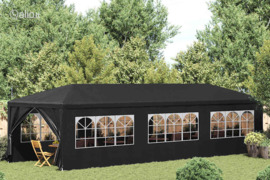 vidaXL Proginė palapinė, 3x9m, antracito spalvos