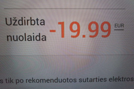 Elektrum Lietuva 19,99 eur nuolaidos kodas