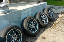 Audi r17 215 50 lieti ratai su 5mm padangomis