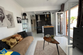Renovuotas apartamentas su bendru baseinu, Alicante provincijoje, Torrevieja mieste. 2 kambariai | 7