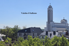 3 KAMBARIŲ BUTAS ARTI PRISIKĖLIMO BAŽNYČIOS