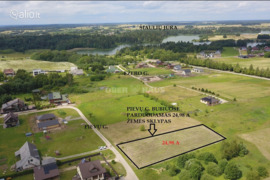 24.98 a sklypas Šiaulių r. sav., Bubiai, Pievų g.