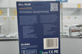   Naujos belaidės ausinės BLOW BTE100 – Bluetooth 5.0, balta