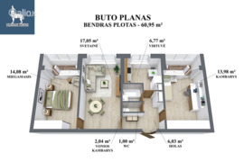 3 kamb. butas Vilnius, Lazdynai, Architektų g.