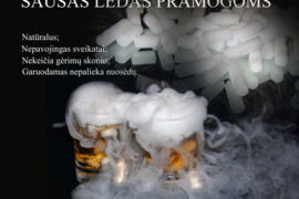 Sausas ledas pramogoms