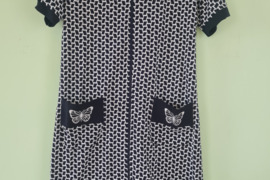 Margas moteriškas chalatas L-XL dydis