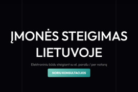 Įmonių steigimas / Įmonių likvidavimas Lietuvoje