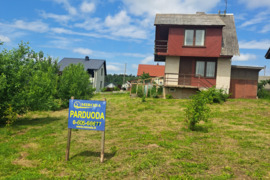 54 m2 mūrinis sodo namas 6 arų sklype SB 