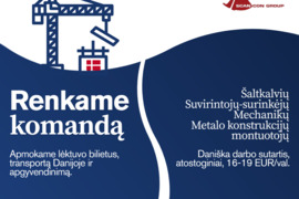 Suvirintojas-surinkėjas Danijoje