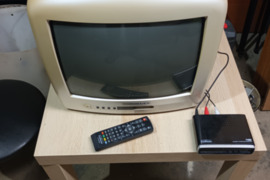 Televizorius Thomson + Skaitmeninis imtuvas GoldMaster.  15 EUR