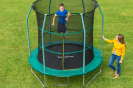 244 cm batutas su apsaugom Trampoline