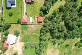 Parduodamas 15 arų sklypas Lentvaryje Medeinės g.36