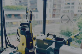Plaunamo siurblio nuoma Puzzi ir Ecovacs langų roboto nuoma Vilniuje