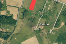Sklypas Klaipėdos r. sav. Dovilų sen., Galčių km. 54 arai, 10000€