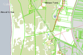 9.0 a sklypas Palanga, Palanga, Anaičių g.