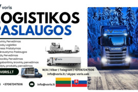 IŠ SLOVAKIJA Į SLOVAKIJĄ - RYTOJ - ŠIANDIEN  - KROVINIAI 