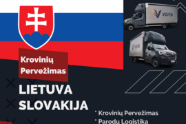SLOVAKIJA - KROVINIŲ GABENIMAS - KROVINIAI 