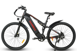 Galingas 1000W elektrinis kalnų dviratis Samebike