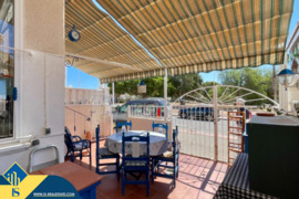 Namas su terasa, Alicante provincijoje, Torrevieja mieste, La Mata rajone. 3 kambariai | 87 m² | 1 k