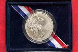 1 silver dollar commemorative coin