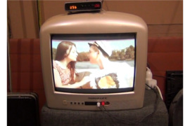 Televizorius Thomson + Skaitmeninis imtuvas GoldMaster.  20 EUR