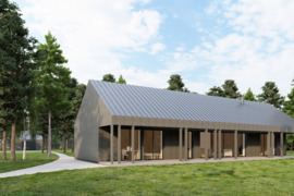 Parduodamas sklypas Anykščių r. miškų apsuptyje su statybos leidimu ir paruoštu namo projektu