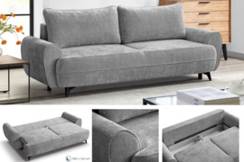 Minkšta sofa-lova su daiktadėže „Cremosa”