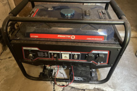 Naujas benzininis generatorius PRAKTIK, 5,0 - 5,5 KW, PT7551