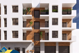 Statomi apartamentai, Alicante provincijoje, Torrevieja mieste, Playa del Cura rajone. 4 kambariai |