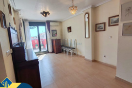 Penthouse apartamentas su terasa, Alicante provincijoje, Torrevieja mieste, La Mata rajone. 3 kambar