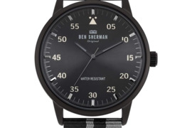 Stilingas vyriškas laikrodis Ben Sherman – 43 mm diametro elegancija tavo rankai!