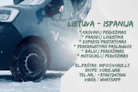 Skubus krovinys iš Ispanijos – Lietuvoje per 48 val. // Lithuania - Europe - Lithuania *** ARBA *** 
