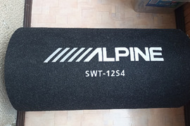 Alpine SWT-12S4 garsiakalbis.  Kolonėlės, garsiakalbiai