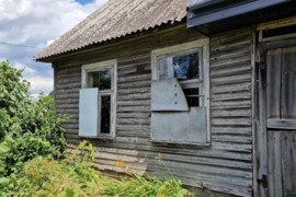 Parduodame pusę namo Balbieriškyje, sklypas 8,9a 