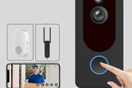 New EKEN V7 HD 1080P Smart WiFi Video Door Call Camera Visual Intercom Night Vision IP Door Call Wir