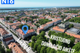 PARDUODAMAS BUTAS KLAIPĖDOS CENTRE LIEPŲ GATVĖJE