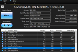 2TB 2.5 colio, ideali bukle