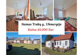 Namas Ukmergės r. sav., Ukmergė, Trakų g.